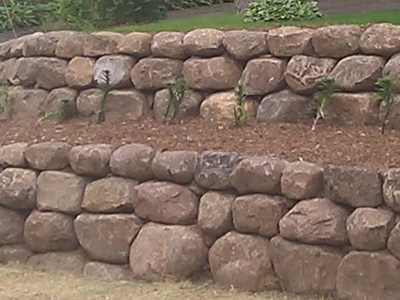 Boulder Masonry Walls